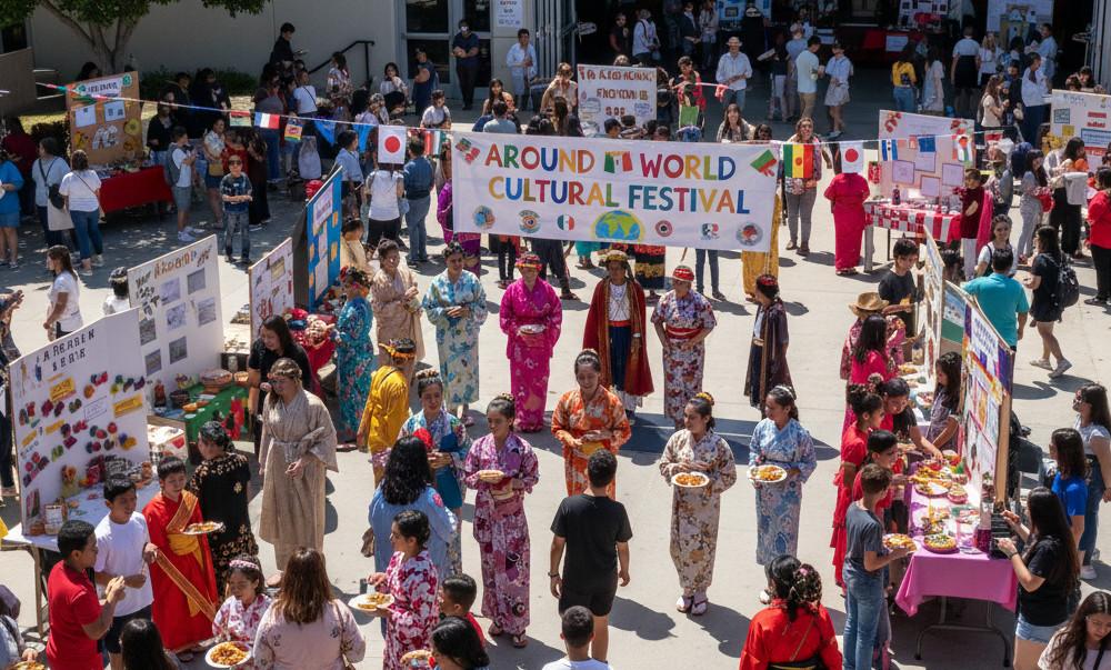 "Around the World" Cultural Festival