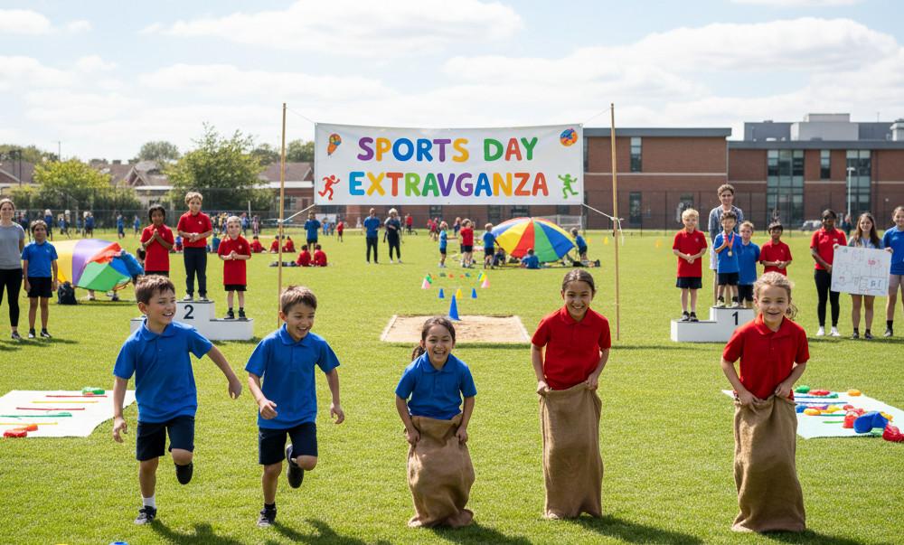 "Sports Day Extravaganza" Field Games & Relays
